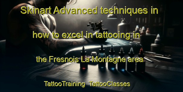 Skinart Advanced techniques in how to excel in tattooing in the Fresnois La Montagne area | TattooTraining | TattooClasses | SkinartTraining-France