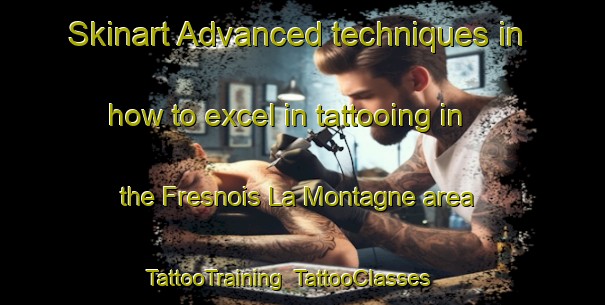 Skinart Advanced techniques in how to excel in tattooing in the Fresnois La Montagne area | TattooTraining | TattooClasses | SkinartTraining-France