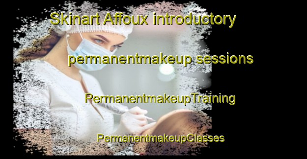 Skinart Affoux introductory permanentmakeup sessions | #PermanentmakeupTraining #PermanentmakeupClasses #SkinartTraining-France