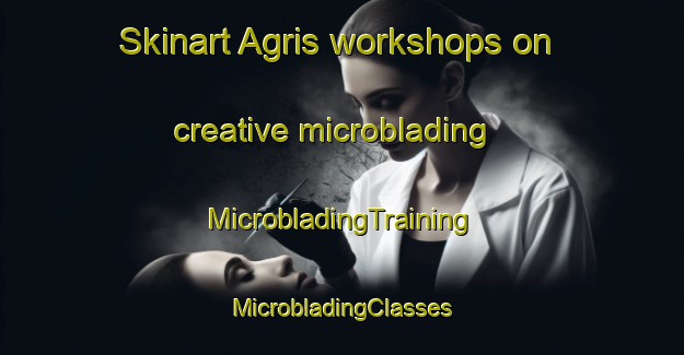 Skinart Agris workshops on creative microblading | #MicrobladingTraining #MicrobladingClasses #SkinartTraining-France