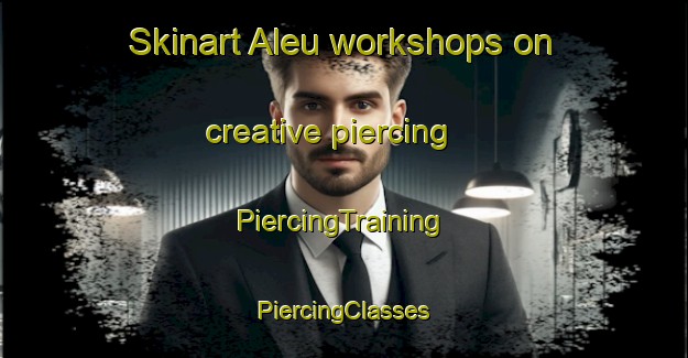 Skinart Aleu workshops on creative piercing | #PiercingTraining #PiercingClasses #SkinartTraining-France