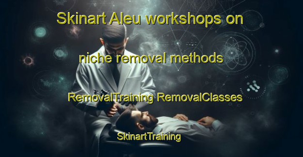 Skinart Aleu workshops on niche removal methods | #RemovalTraining #RemovalClasses #SkinartTraining-France