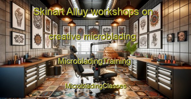 Skinart Alluy workshops on creative microblading | #MicrobladingTraining #MicrobladingClasses #SkinartTraining-France