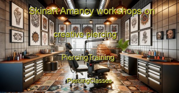 Skinart Amancy workshops on creative piercing | #PiercingTraining #PiercingClasses #SkinartTraining-France