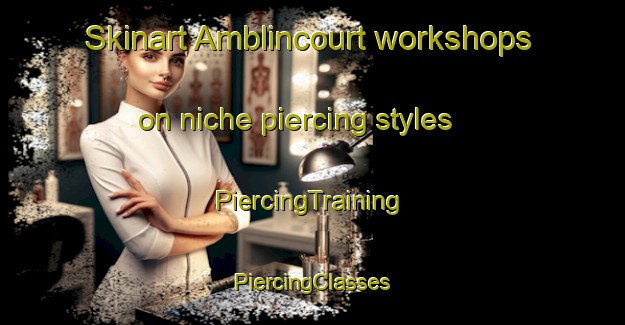 Skinart Amblincourt workshops on niche piercing styles | #PiercingTraining #PiercingClasses #SkinartTraining-France