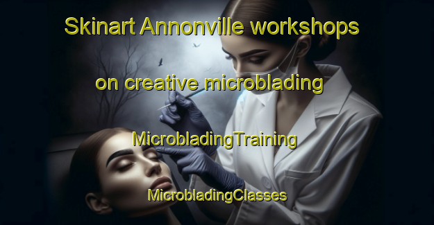 Skinart Annonville workshops on creative microblading | #MicrobladingTraining #MicrobladingClasses #SkinartTraining-France