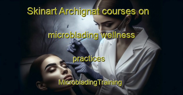 Skinart Archignat courses on microblading wellness practices | #MicrobladingTraining #MicrobladingClasses #SkinartTraining-France