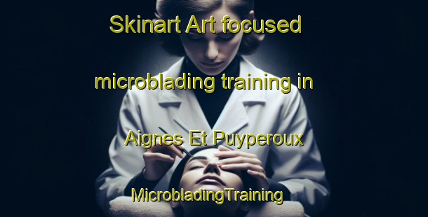 Skinart Art-focused microblading training in Aignes Et Puyperoux | MicrobladingTraining | MicrobladingClasses | SkinartTraining-France