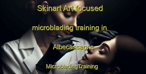 Skinart Art-focused microblading training in Albecassagne | #MicrobladingTraining #MicrobladingClasses #SkinartTraining-France