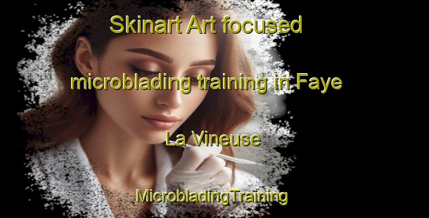 Skinart Art-focused microblading training in Faye La Vineuse | #MicrobladingTraining #MicrobladingClasses #SkinartTraining-France