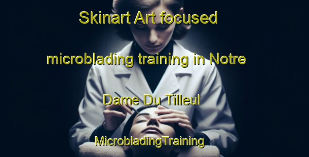Skinart Art-focused microblading training in Notre Dame Du Tilleul | MicrobladingTraining | MicrobladingClasses | SkinartTraining-France