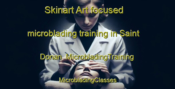 Skinart Art-focused microblading training in Saint Donan | #MicrobladingTraining #MicrobladingClasses #SkinartTraining-France