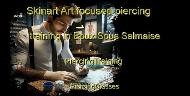 Skinart Art-focused piercing training in Boux Sous Salmaise | #PiercingTraining #PiercingClasses #SkinartTraining-France