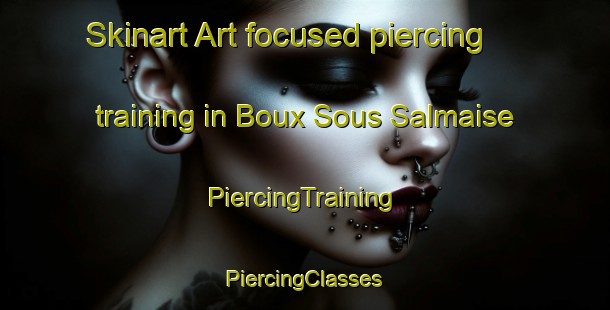 Skinart Art-focused piercing training in Boux Sous Salmaise | #PiercingTraining #PiercingClasses #SkinartTraining-France