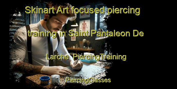 Skinart Art-focused piercing training in Saint Pantaleon De Larche | #PiercingTraining #PiercingClasses #SkinartTraining-France