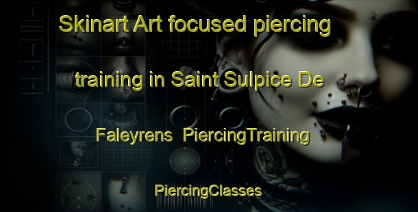 Skinart Art-focused piercing training in Saint Sulpice De Faleyrens | #PiercingTraining #PiercingClasses #SkinartTraining-France