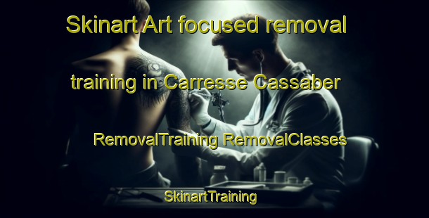 Skinart Art-focused removal training in Carresse Cassaber | #RemovalTraining #RemovalClasses #SkinartTraining-France