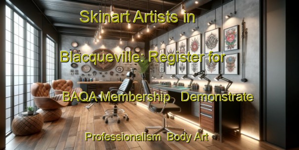 Skinart Artists in Blacqueville: Register for BAQA Membership - Demonstrate Professionalism | Body Art Qualification Authority | BAQA-France