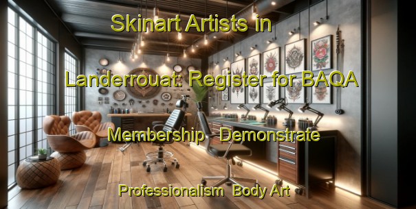 Skinart Artists in Landerrouat: Register for BAQA Membership - Demonstrate Professionalism | Body Art Qualification Authority | BAQA-France