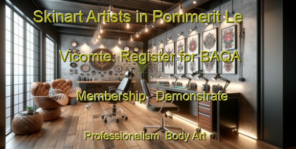 Skinart Artists in Pommerit Le Vicomte: Register for BAQA Membership - Demonstrate Professionalism | Body Art Qualification Authority | BAQA-France