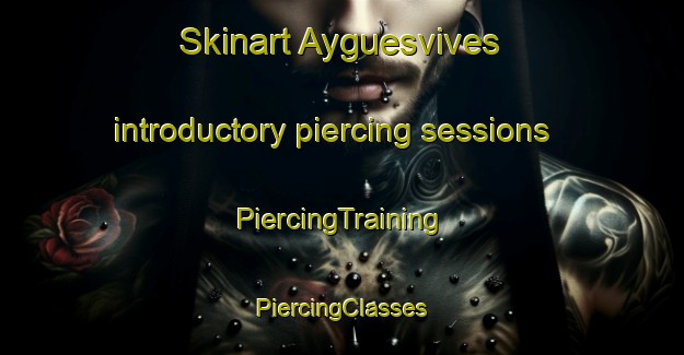 Skinart Ayguesvives introductory piercing sessions | #PiercingTraining #PiercingClasses #SkinartTraining-France