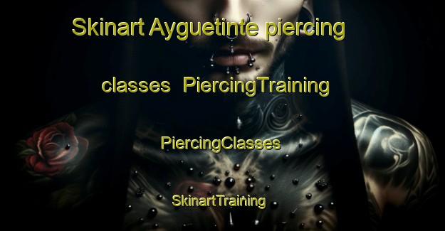 Skinart Ayguetinte piercing classes | #PiercingTraining #PiercingClasses #SkinartTraining-France