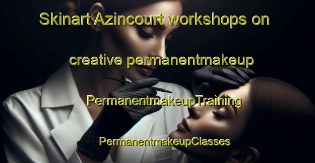 Skinart Azincourt workshops on creative permanentmakeup | #PermanentmakeupTraining #PermanentmakeupClasses #SkinartTraining-France