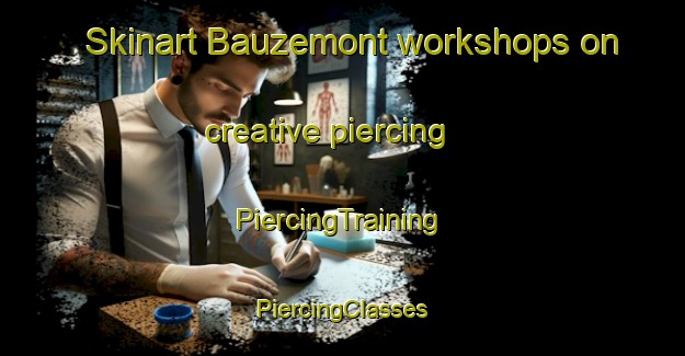 Skinart Bauzemont workshops on creative piercing | #PiercingTraining #PiercingClasses #SkinartTraining-France