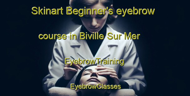 Skinart Beginner's eyebrow course in Biville Sur Mer | EyebrowTraining | EyebrowClasses | SkinartTraining-France