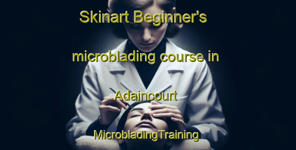 Skinart Beginner's microblading course in Adaincourt | #MicrobladingTraining #MicrobladingClasses #SkinartTraining-France