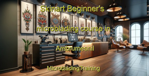 Skinart Beginner's microblading course in Ambrumesnil | #MicrobladingTraining #MicrobladingClasses #SkinartTraining-France