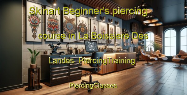 Skinart Beginner's piercing course in La Boissiere Des Landes | #PiercingTraining #PiercingClasses #SkinartTraining-France