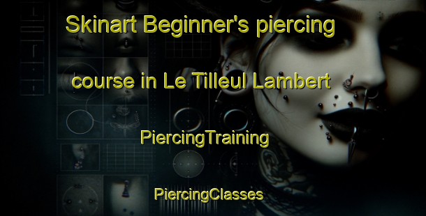 Skinart Beginner's piercing course in Le Tilleul Lambert | PiercingTraining | PiercingClasses | SkinartTraining-France