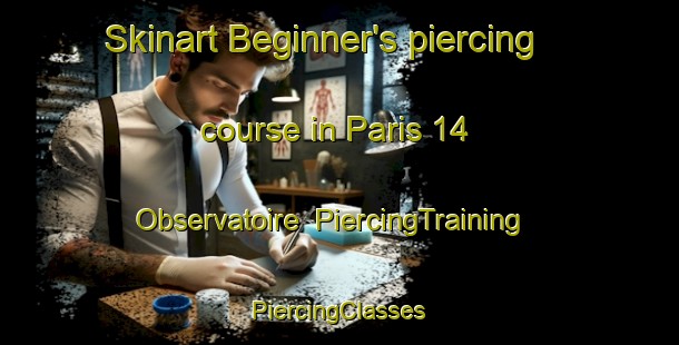 Skinart Beginner's piercing course in Paris 14 Observatoire | #PiercingTraining #PiercingClasses #SkinartTraining-France