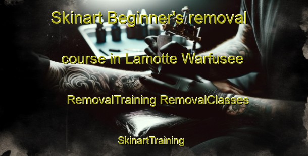 Skinart Beginner's removal course in Lamotte Warfusee | #RemovalTraining #RemovalClasses #SkinartTraining-France