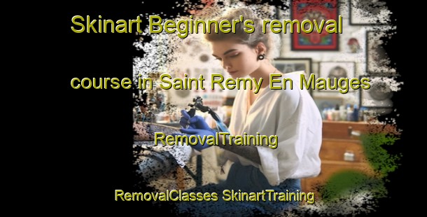 Skinart Beginner's removal course in Saint Remy En Mauges | #RemovalTraining #RemovalClasses #SkinartTraining-France