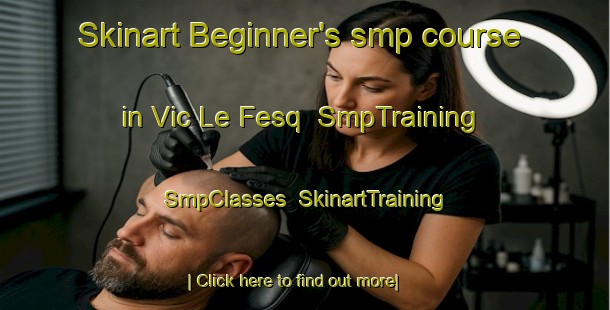 Skinart Beginner's smp course in Vic Le Fesq | SmpTraining | SmpClasses | SkinartTraining-France