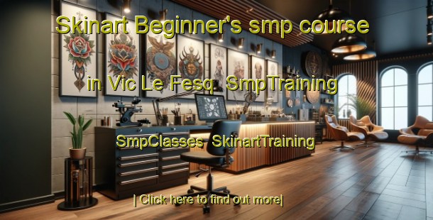 Skinart Beginner's smp course in Vic Le Fesq | SmpTraining | SmpClasses | SkinartTraining-France