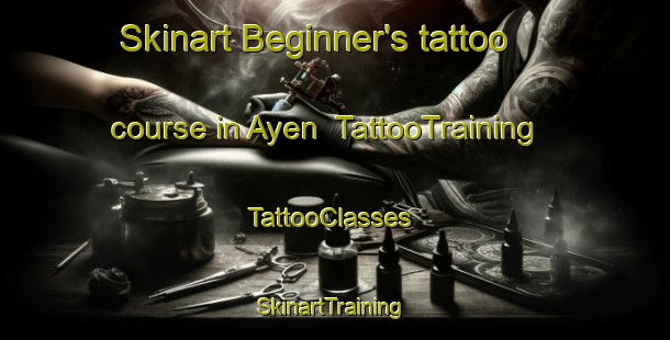 Skinart Beginner's tattoo course in Ayen | TattooTraining | TattooClasses | SkinartTraining-France