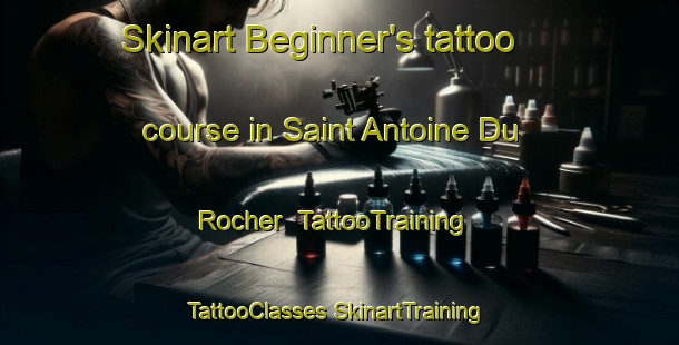 Skinart Beginner's tattoo course in Saint Antoine Du Rocher | #TattooTraining #TattooClasses #SkinartTraining-France