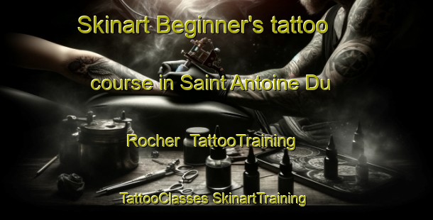 Skinart Beginner's tattoo course in Saint Antoine Du Rocher | #TattooTraining #TattooClasses #SkinartTraining-France