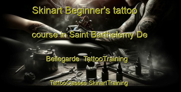 Skinart Beginner's tattoo course in Saint Barthelemy De Bellegarde | #TattooTraining #TattooClasses #SkinartTraining-France