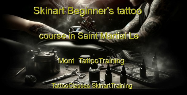 Skinart Beginner's tattoo course in Saint Martial Le Mont | #TattooTraining #TattooClasses #SkinartTraining-France