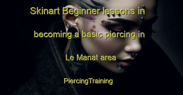 Skinart Beginner lessons in becoming a basic piercing in Le Manat area | PiercingTraining | PiercingClasses | SkinartTraining-France