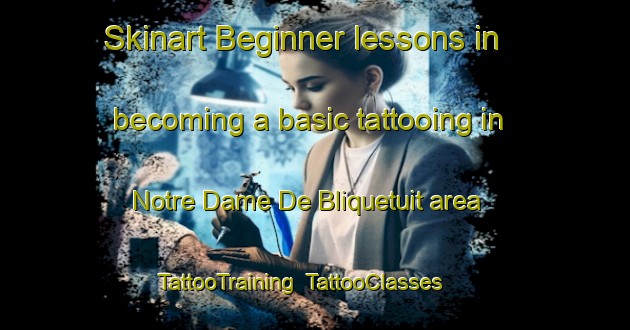 Skinart Beginner lessons in becoming a basic tattooing in Notre Dame De Bliquetuit area | TattooTraining | TattooClasses | SkinartTraining-France