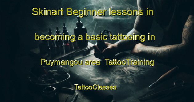 Skinart Beginner lessons in becoming a basic tattooing in Puymangou area | TattooTraining | TattooClasses | SkinartTraining-France