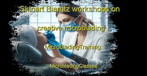 Skinart Biarritz workshops on creative microblading | #MicrobladingTraining #MicrobladingClasses #SkinartTraining-France