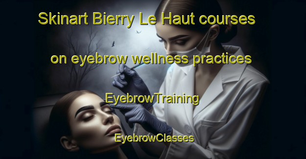 Skinart Bierry Le Haut courses on eyebrow wellness practices | EyebrowTraining | EyebrowClasses | SkinartTraining-France