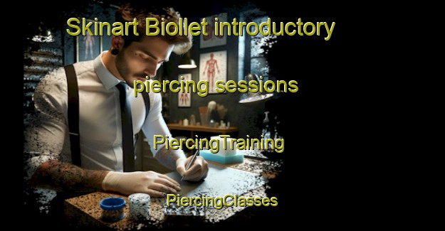 Skinart Biollet introductory piercing sessions | #PiercingTraining #PiercingClasses #SkinartTraining-France