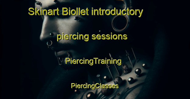 Skinart Biollet introductory piercing sessions | #PiercingTraining #PiercingClasses #SkinartTraining-France